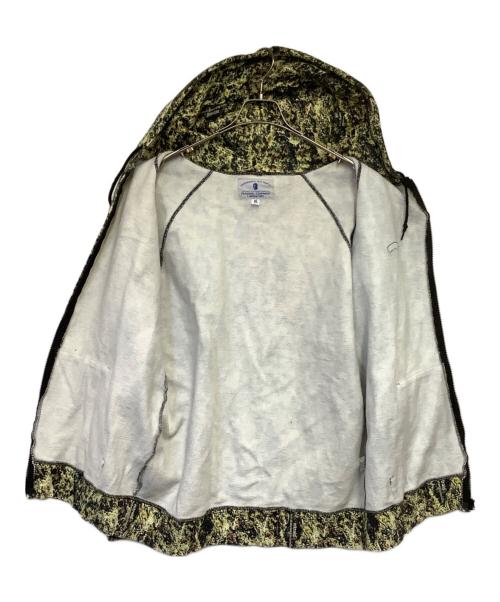 NITRAID（ナイトレイド）NITRAID (ナイトレイド) ジップパーカー イエロー×ブラック サイズ:XLの古着・服飾アイテム