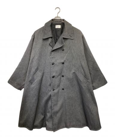 ジャケット・アウター DOUBLE-BREASTED STAND COLLAR COAT 中古・古着通販】soerte (ソエルテ) Oversize double breasted stand