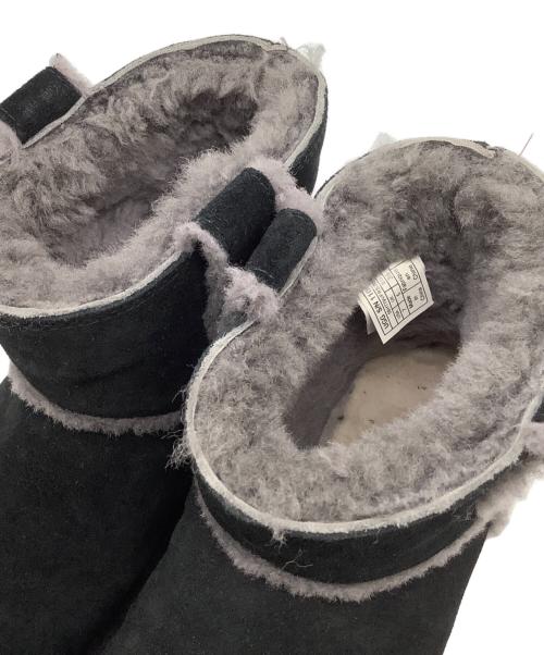 UGG（アグ）UGG (アグ) CLASSIC MINI SPILL SEAM（クラシック ミニ スピル シーム）ブーツ ブラック サイズ:24㎝の古着・服飾アイテム