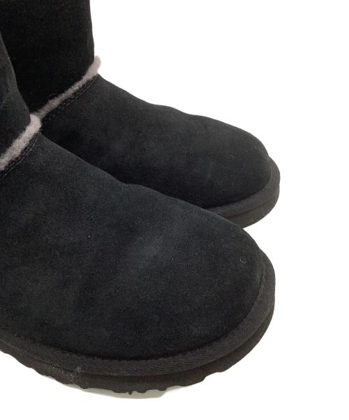 UGG（アグ）UGG (アグ) CLASSIC MINI SPILL SEAM（クラシック ミニ スピル シーム）ブーツ ブラック サイズ:24㎝の古着・服飾アイテム