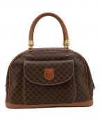 CELINEセリーヌ）の古着「マカダム ハンドバッグ」｜ブラウン