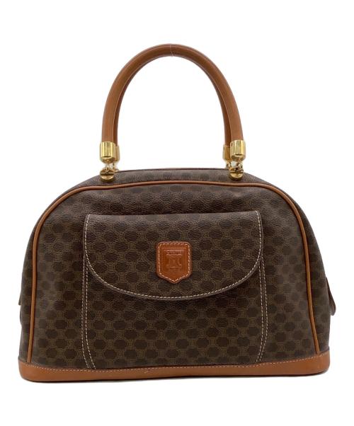 CELINE（セリーヌ）CELINE (セリーヌ) マカダム ハンドバッグ ブラウンの古着・服飾アイテム
