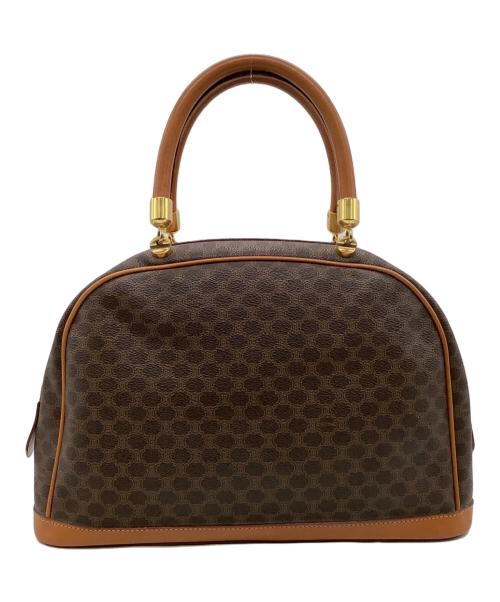 CELINE（セリーヌ）CELINE (セリーヌ) マカダム ハンドバッグ ブラウンの古着・服飾アイテム