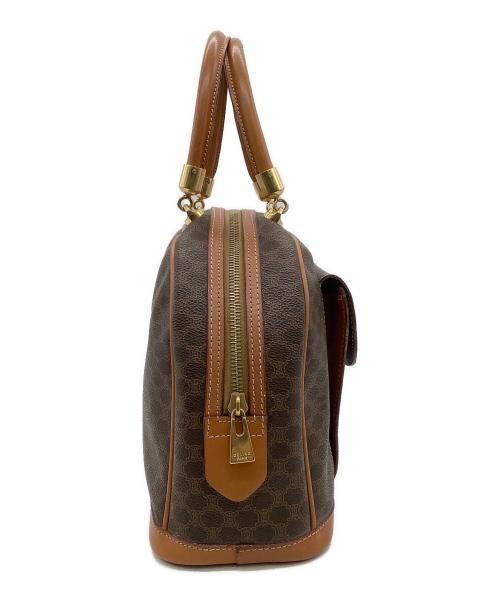 CELINE（セリーヌ）CELINE (セリーヌ) マカダム ハンドバッグ ブラウンの古着・服飾アイテム