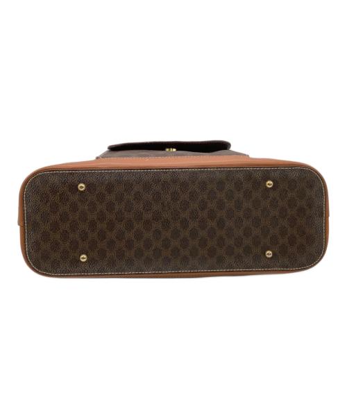 CELINE（セリーヌ）CELINE (セリーヌ) マカダム ハンドバッグ ブラウンの古着・服飾アイテム