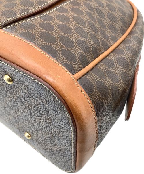 CELINE（セリーヌ）CELINE (セリーヌ) マカダム ハンドバッグ ブラウンの古着・服飾アイテム