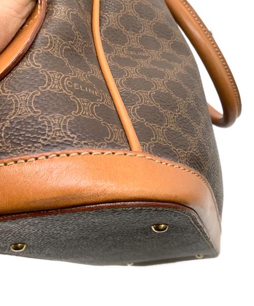 CELINE（セリーヌ）CELINE (セリーヌ) マカダム ハンドバッグ ブラウンの古着・服飾アイテム