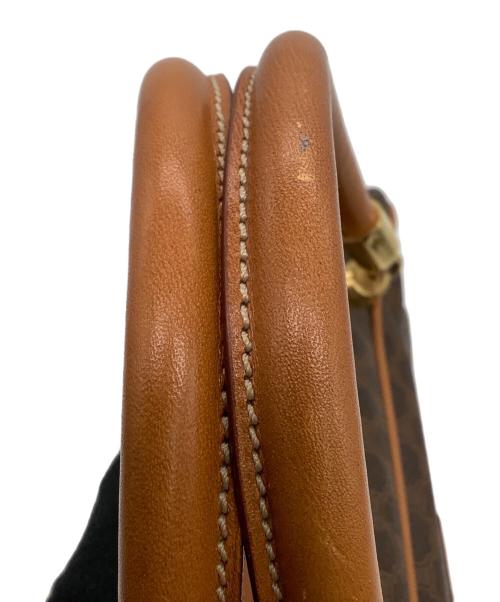 CELINE（セリーヌ）CELINE (セリーヌ) マカダム ハンドバッグ ブラウンの古着・服飾アイテム
