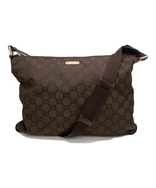 GUCCI（グッチ）GUCCI (グッチ) ショルダーバッグ ブラウンの古着・服飾アイテム