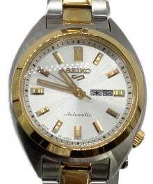 SEIKO（セイコー）の古着「5スポーツ SNXS series 自動巻腕時計」｜シルバー×ゴールド