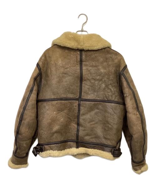 AVIREX（アヴィレックス）AVIREX (アヴィレックス) TYPE B-3 ムートンジャケット ブラウン サイズ:42の古着・服飾アイテム