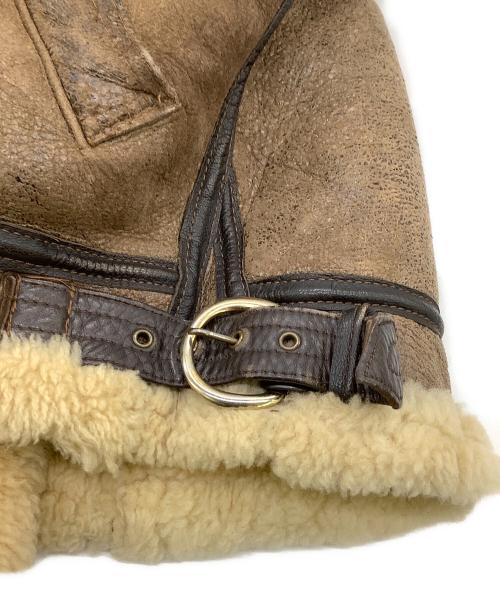 AVIREX（アヴィレックス）AVIREX (アヴィレックス) TYPE B-3 ムートンジャケット ブラウン サイズ:42の古着・服飾アイテム