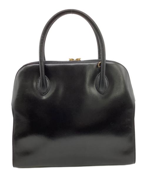 Salvatore Ferragamo（サルヴァトーレ フェラガモ）Salvatore Ferragamo (サルヴァトーレ フェラガモ) ガンチーニ ハンドバッグ ブラックの古着・服飾アイテム