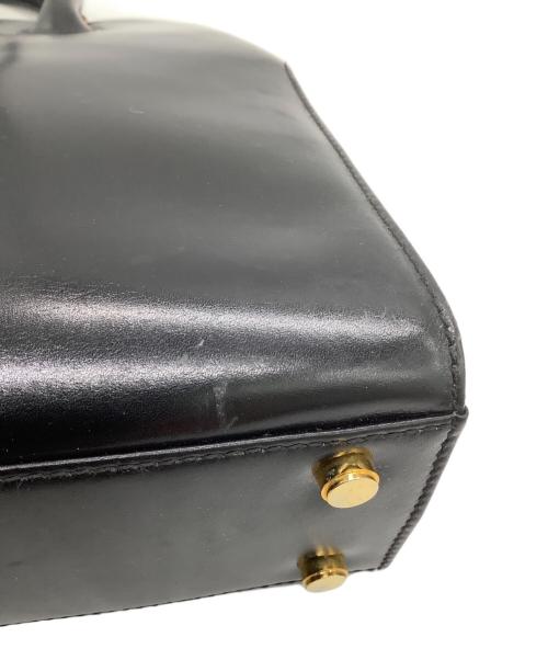 Salvatore Ferragamo（サルヴァトーレ フェラガモ）Salvatore Ferragamo (サルヴァトーレ フェラガモ) ガンチーニ ハンドバッグ ブラックの古着・服飾アイテム