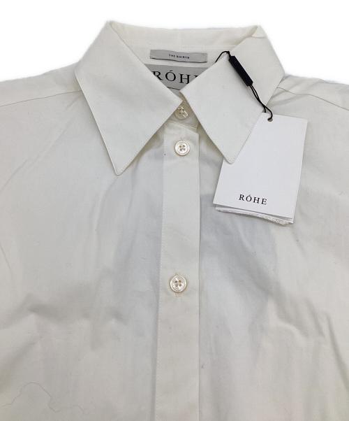 ROHE（ロヘ）ROHE (ロヘ) Open back shirt（オープン バック シャツ） アイボリー サイズ:36の古着・服飾アイテム