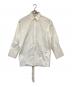 ROHE（ロヘ）の古着「Open back shirt（オープン バック シャツ）」｜アイボリー