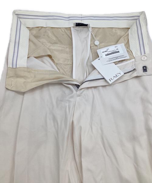 RAEY（レイ）RAEY (レイ) TR4061 テーラードトラウザー アイボリー サイズ:8の古着・服飾アイテム