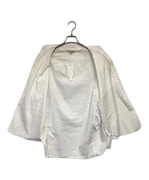 VINCE（ヴィンス）VINCE (ヴィンス) ロングスリーブサテンシャツ ホワイト サイズ:Sの古着・服飾アイテム