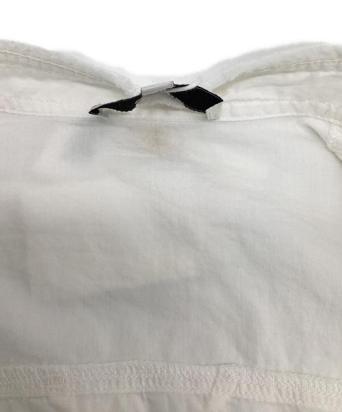 VINCE（ヴィンス）VINCE (ヴィンス) ロングスリーブサテンシャツ ホワイト サイズ:Sの古着・服飾アイテム