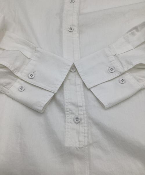 VINCE（ヴィンス）VINCE (ヴィンス) ロングスリーブサテンシャツ ホワイト サイズ:Sの古着・服飾アイテム