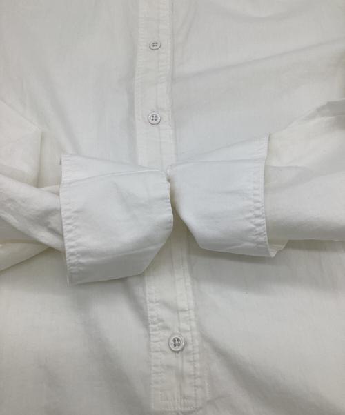 VINCE（ヴィンス）VINCE (ヴィンス) ロングスリーブサテンシャツ ホワイト サイズ:Sの古着・服飾アイテム