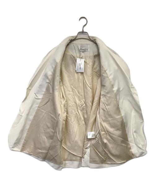 RAEY（レイ）RAEY (レイ) TAILORED JACKETS（テイラード ジャケット） アイボリー サイズ:S/Mの古着・服飾アイテム