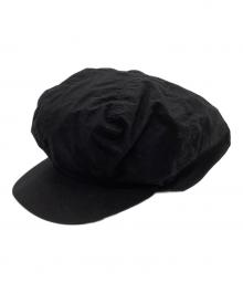 kijima takayuki（キジマタカユキ）の古着「コットンキャスケット」｜ブラック