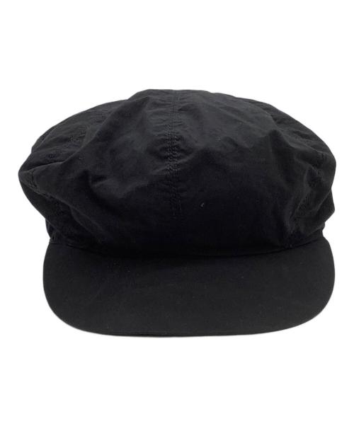 kijima takayuki（キジマタカユキ）kijima takayuki (キジマタカユキ) コットンキャスケット ブラック サイズ:3の古着・服飾アイテム