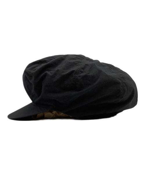 kijima takayuki（キジマタカユキ）kijima takayuki (キジマタカユキ) コットンキャスケット ブラック サイズ:3の古着・服飾アイテム