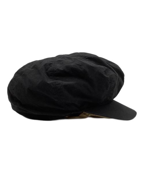 kijima takayuki（キジマタカユキ）kijima takayuki (キジマタカユキ) コットンキャスケット ブラック サイズ:3の古着・服飾アイテム