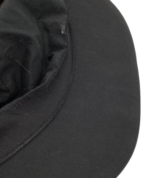 kijima takayuki（キジマタカユキ）kijima takayuki (キジマタカユキ) コットンキャスケット ブラック サイズ:3の古着・服飾アイテム