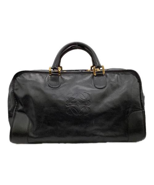 LOEWE（ロエベ）LOEWE (ロエベ) アマソナ ボストンバッグ ブラックの古着・服飾アイテム