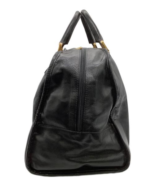 LOEWE（ロエベ）LOEWE (ロエベ) アマソナ ボストンバッグ ブラックの古着・服飾アイテム