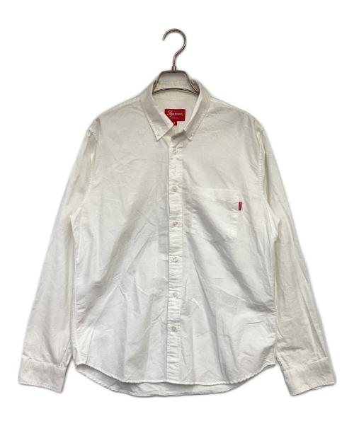SUPREME（シュプリーム）SUPREME (シュプリーム) L/S BD SHIRT（ロングスリーブボタンダウンシャツ） ホワイト サイズ:Sの古着・服飾アイテム