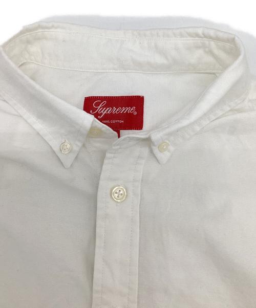 SUPREME（シュプリーム）SUPREME (シュプリーム) L/S BD SHIRT（ロングスリーブボタンダウンシャツ） ホワイト サイズ:Sの古着・服飾アイテム
