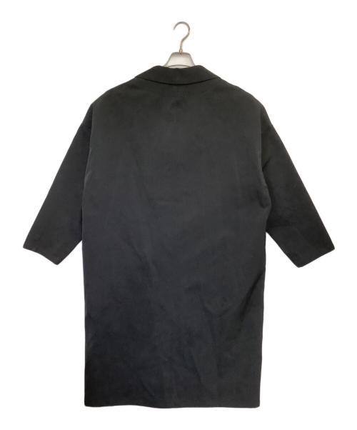 FIRMUM（フィルマム）FIRMUM (フィルマム) ステンカラーコート ブラック サイズ:Mの古着・服飾アイテム