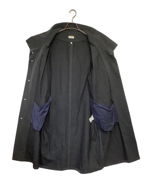FIRMUM（フィルマム）FIRMUM (フィルマム) ステンカラーコート ブラック サイズ:Mの古着・服飾アイテム