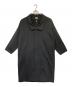 FIRMUM（フィルマム）の古着「ステンカラーコート」｜ブラック