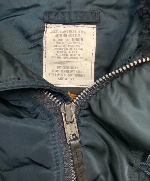 ALPHA（アルファ）ALPHA (アルファ) N-2Bジャケット ネイビー サイズ:Mの古着・服飾アイテム