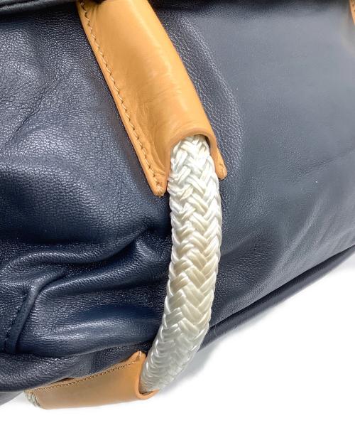 muta MARINE（ムータマリン）muta MARINE (ムータマリン) クリートセーラーバッグ ネイビーの古着・服飾アイテム