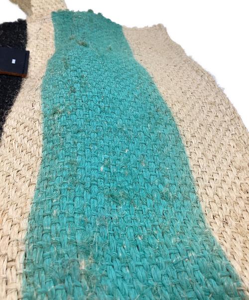 MARNI（マルニ）MARNI (マルニ) カナパ トートバッグ ベージュ×オレンジ×グリーンの古着・服飾アイテム