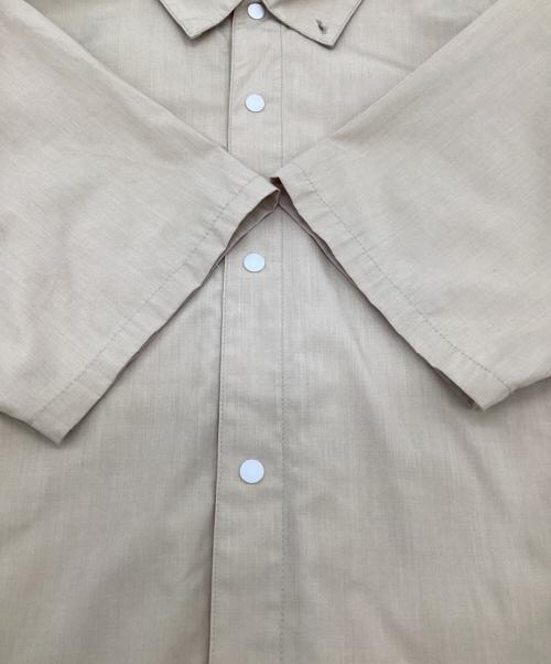 山と道（ヤマトミチ）山と道 (ヤマトミチ) 半袖シャツ ベージュ サイズ:Sの古着・服飾アイテム