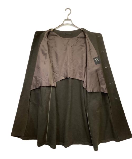 Y's（ワイズ）Y's (ワイズ) ノーカラーコート カーキ サイズ:2の古着・服飾アイテム