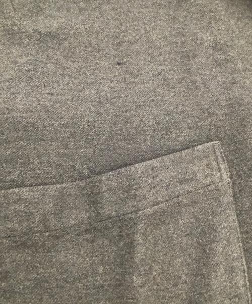 Y's（ワイズ）Y's (ワイズ) ノーカラーコート カーキ サイズ:2の古着・服飾アイテム