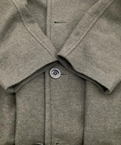 Y's（ワイズ）Y's (ワイズ) ノーカラーコート カーキ サイズ:2の古着・服飾アイテム