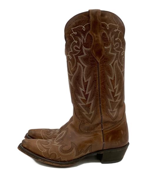 JUSTIN（ジャスティン）JUSTIN (ジャスティン) ウェスタンブーツ ブラウン サイズ:US7Bの古着・服飾アイテム