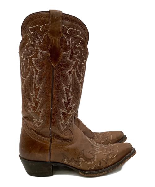 JUSTIN（ジャスティン）JUSTIN (ジャスティン) ウェスタンブーツ ブラウン サイズ:US7Bの古着・服飾アイテム