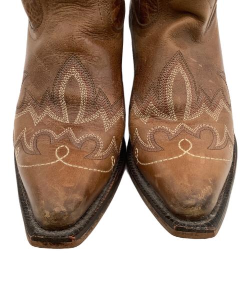 JUSTIN（ジャスティン）JUSTIN (ジャスティン) ウェスタンブーツ ブラウン サイズ:US7Bの古着・服飾アイテム