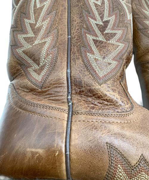 JUSTIN（ジャスティン）JUSTIN (ジャスティン) ウェスタンブーツ ブラウン サイズ:US7Bの古着・服飾アイテム