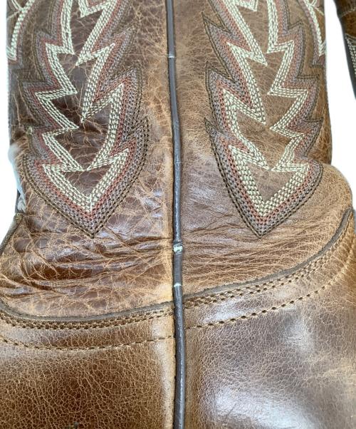 JUSTIN（ジャスティン）JUSTIN (ジャスティン) ウェスタンブーツ ブラウン サイズ:US7Bの古着・服飾アイテム